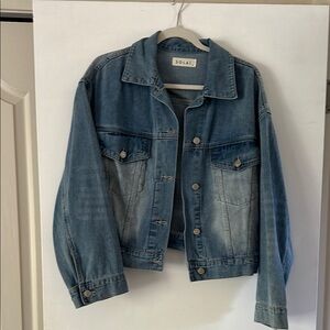 Solai Women's Blue Denim Jacket